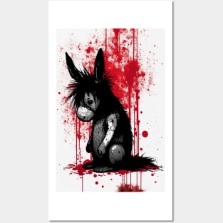 Emo Eeyore Posters and Art